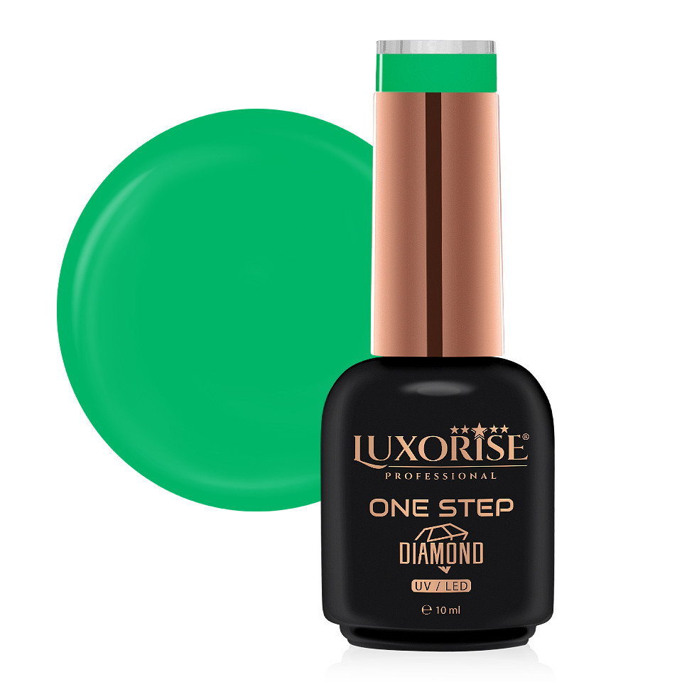 Oja Semipermanenta One Step Diamond Totally Green 10ml, LUXORISE