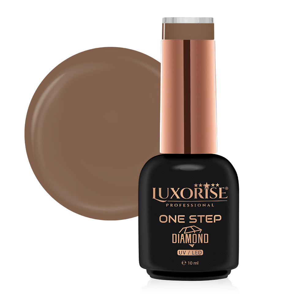 Oja Semipermanenta One Step Diamond Truffle Brown 10ml, LUXORISE