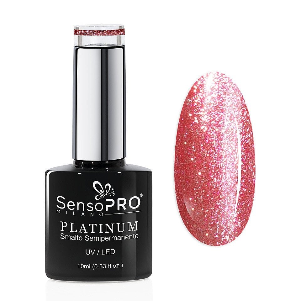 Oja Semipermanenta Platinum SensoPRO Milano 10ml, Ruby Fall #13 - 1 | YEO