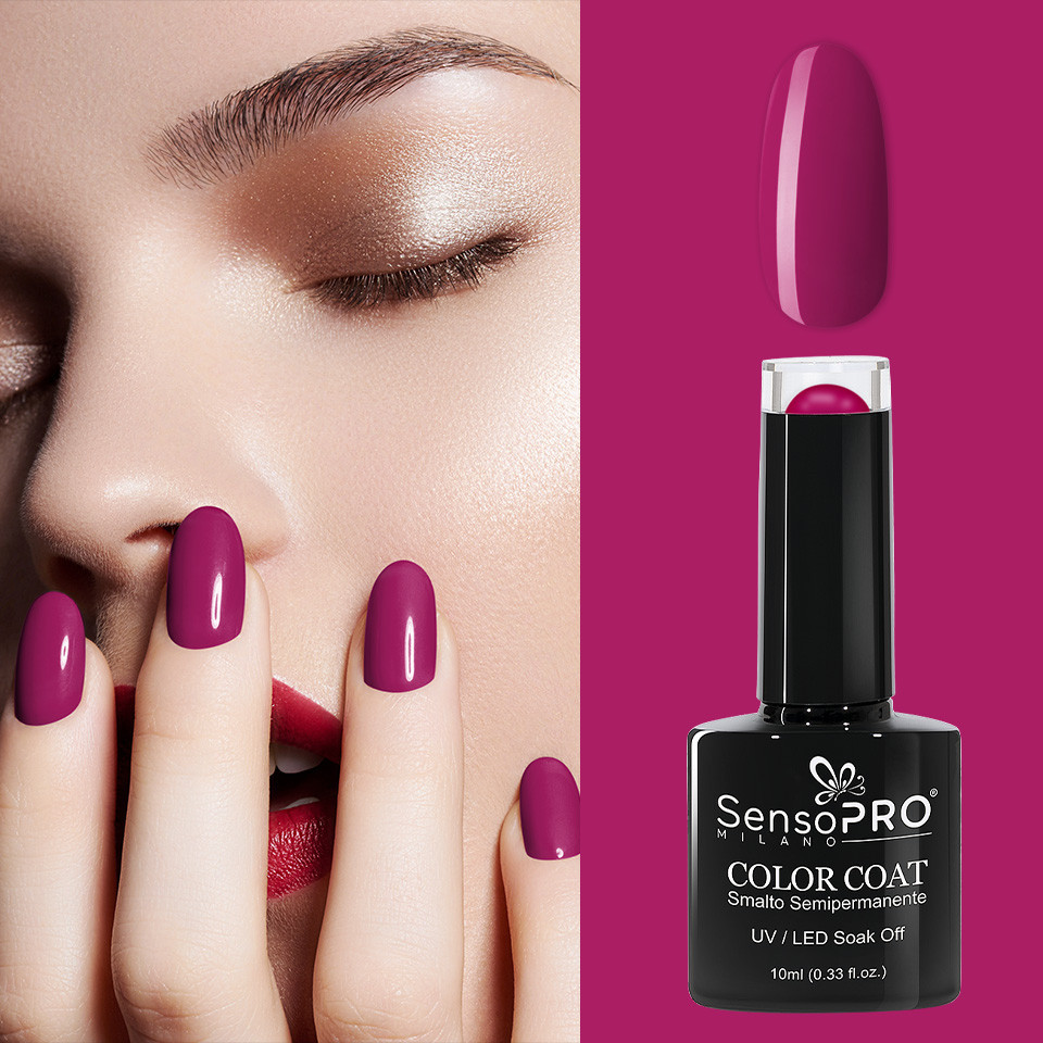 Oja Semipermanenta SensoPRO Milano 10ml - 067 Magenta Happiness - 2 | YEO