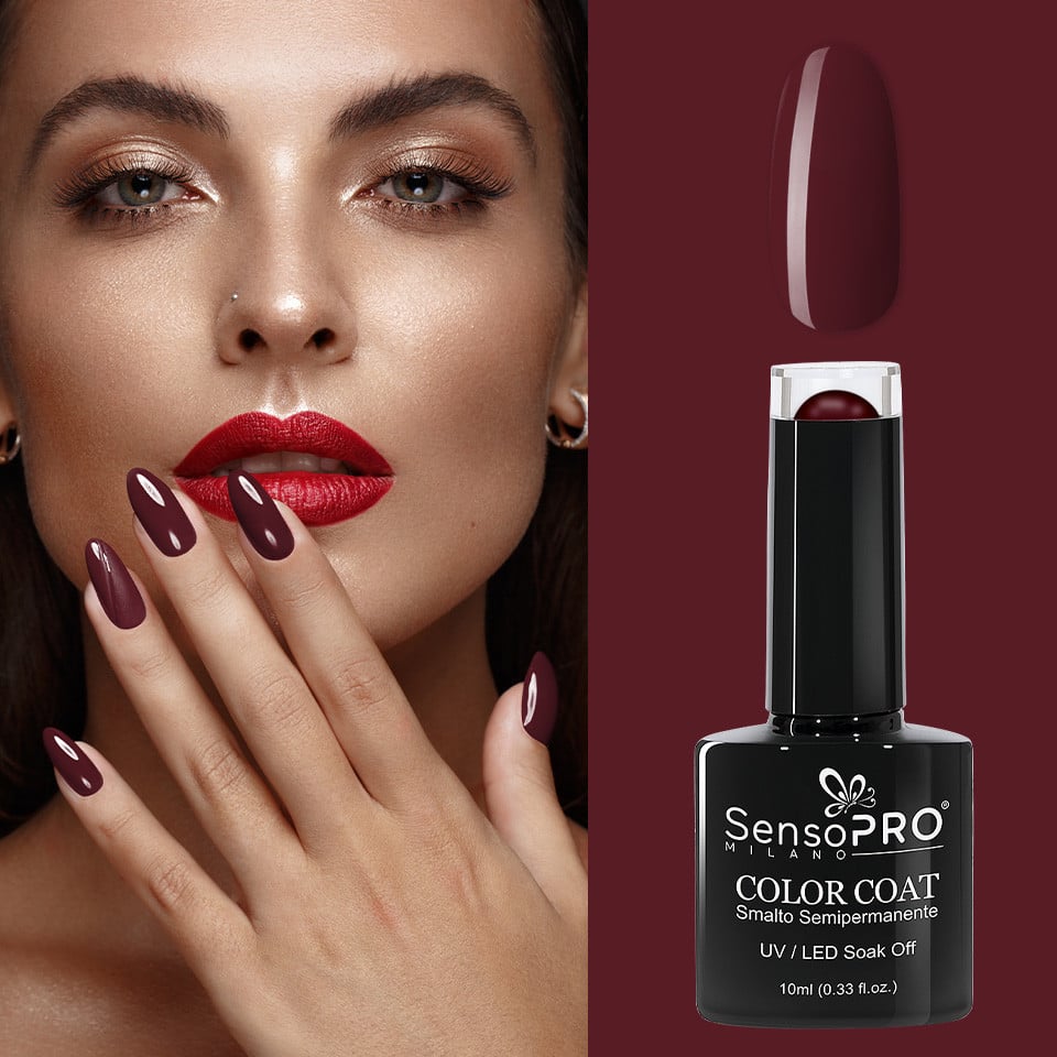 Oja Semipermanenta SensoPRO Milano 10ml - 100 Merlot Taste - 2 | YEO