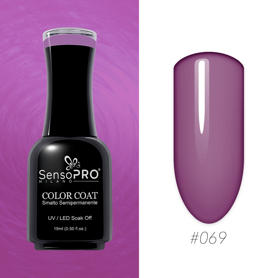 Oja Semipermanenta SensoPRO Milano 15ml, Berry Punch #069 - 1 | YEO