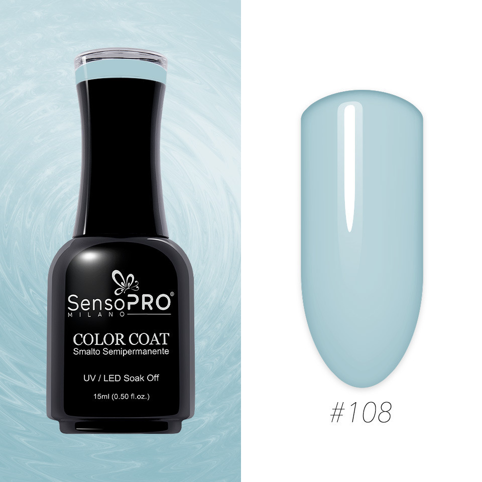 Oja Semipermanenta SensoPRO Milano 15ml, Fresh Oxygen #108 - 1 | YEO