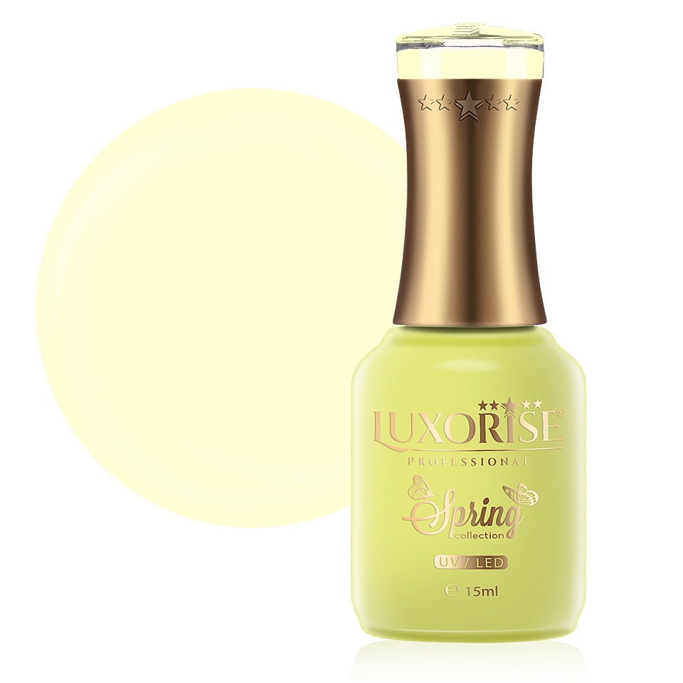 Oja Semipermanenta Spring Collection Timid Sun, LUXORISE 15ml