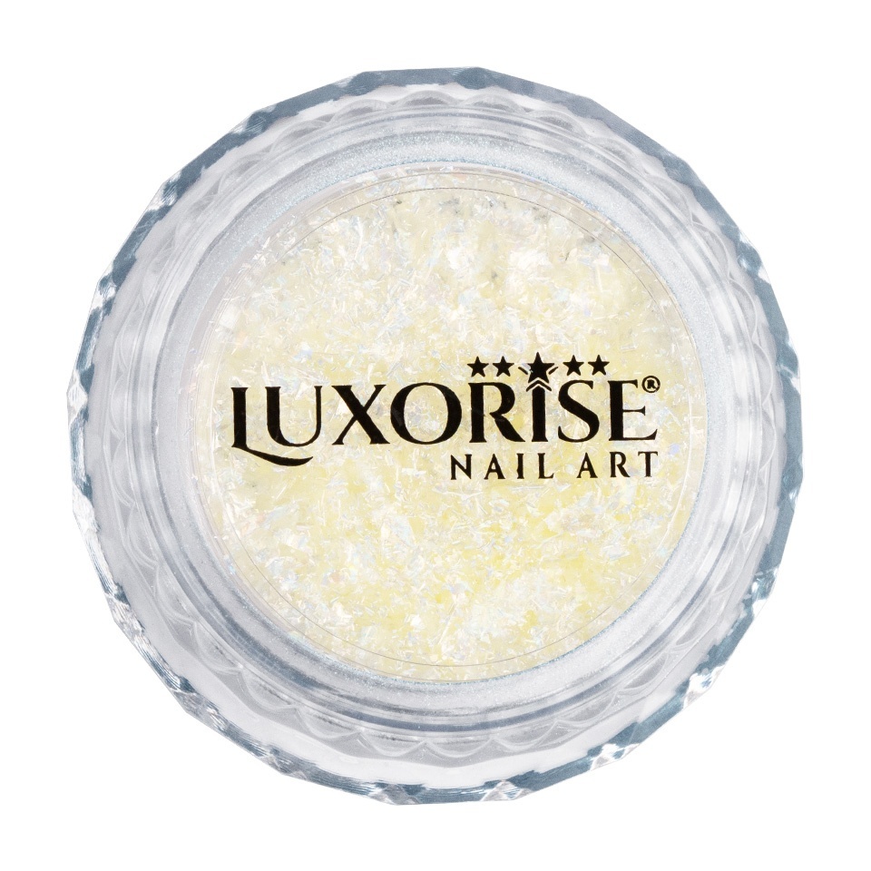 Pigment Unghii Laser Flakes LUXORISE, Milky Way - 1 | YEO