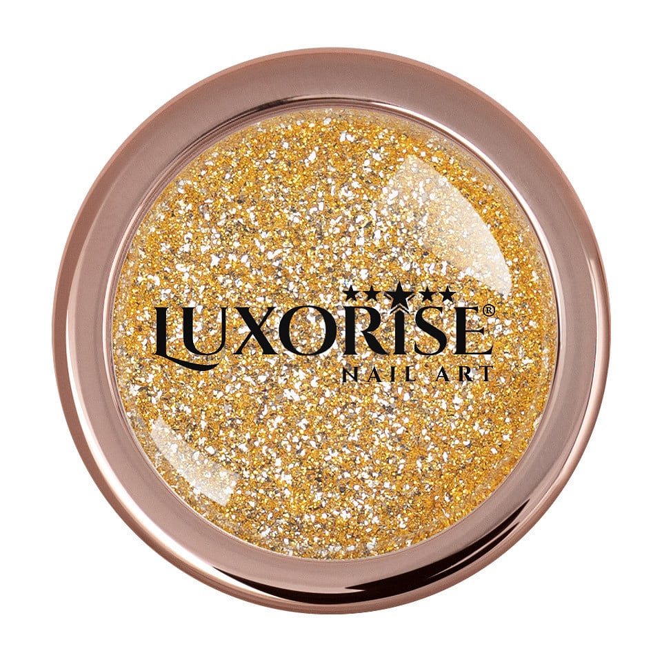 Pigment Unghii Platinum LUXORISE, Gold Queen - 2 | YEO