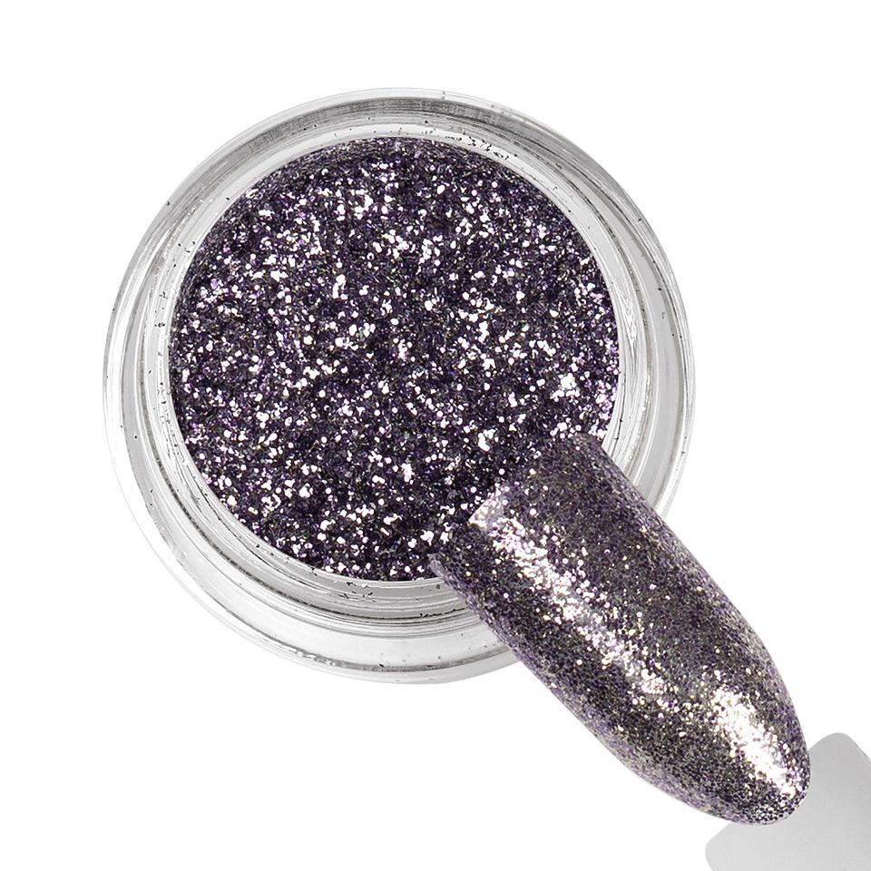 Pigment Unghii Platinum LUXORISE, Midnight Purple - 1 | YEO