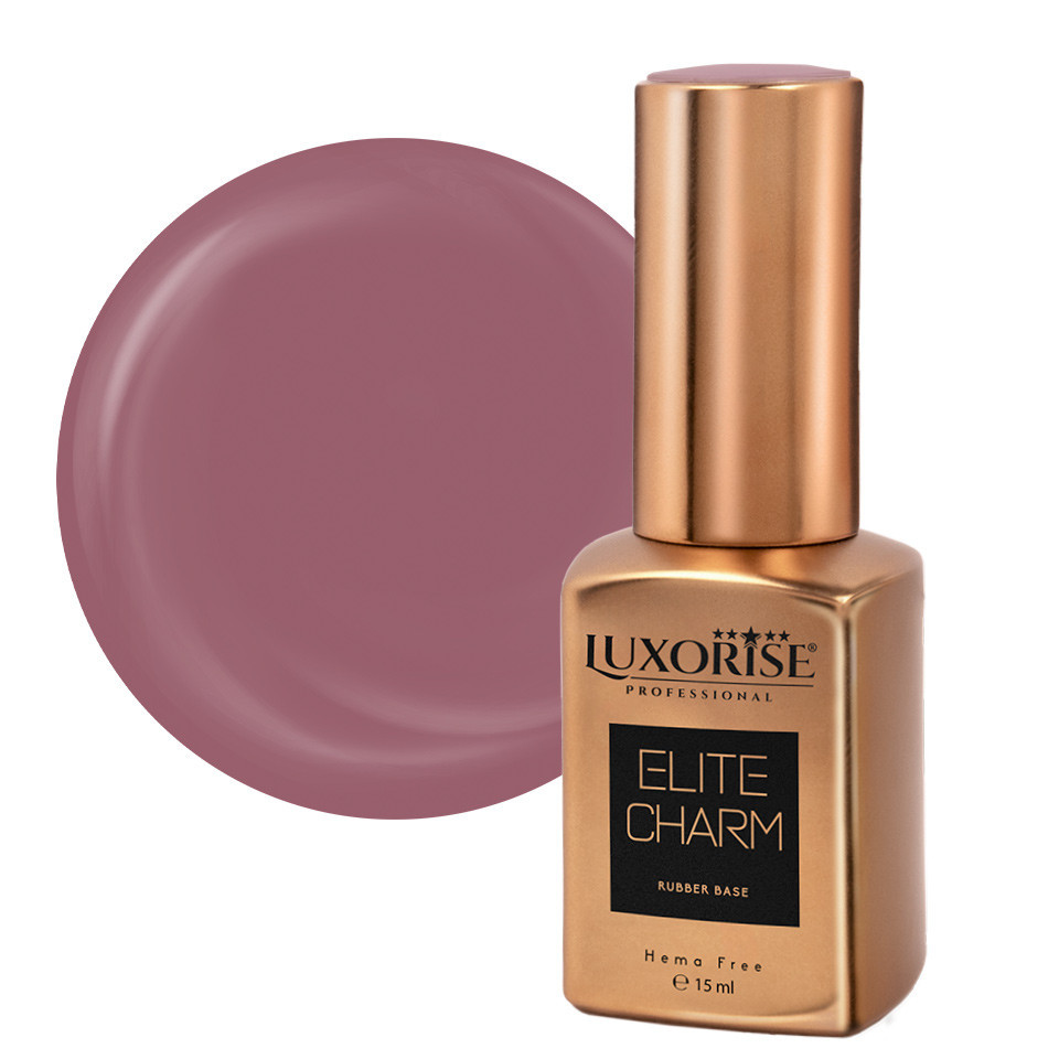 Rubber Base Hema Free LUXORISE ELITE CHARM - Rose Nude 15ml