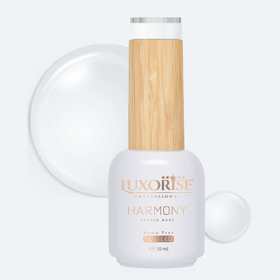 Rubber Base Hema Free LUXORISE Harmony - Milky White 10ml - 1 | YEO