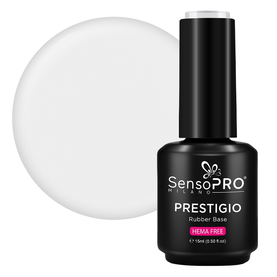 Rubber Base PRESTIGIO SensoPRO Milano - Cotton Kisses 15ml