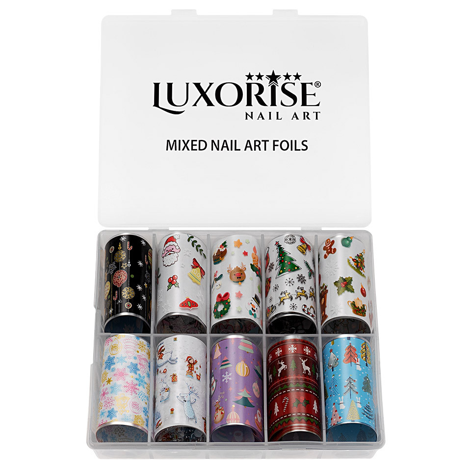 Set Folii Transfer LUXORISE Christmas Fun, 10 buc - 2 | YEO