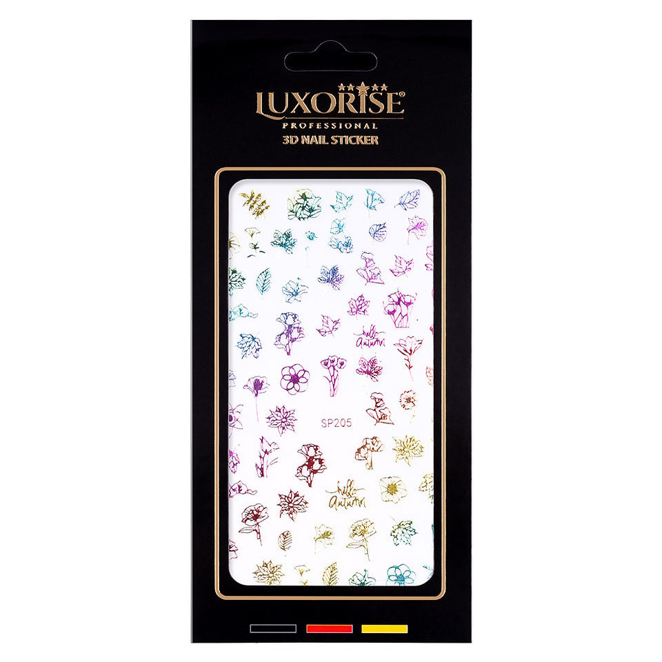 Sticker Unghii LUXORISE, Flower Story SP205 - 1 | YEO