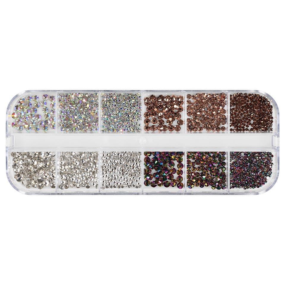 Strasuri Unghii LUXORISE, Crystal Energy, 12 modele - 1 | YEO