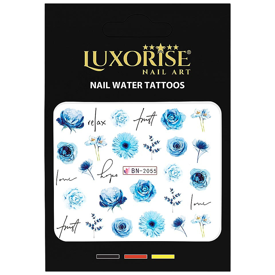 Tatuaj Unghii LUXORISE Blue Touch, BN-2055 - 1 | YEO