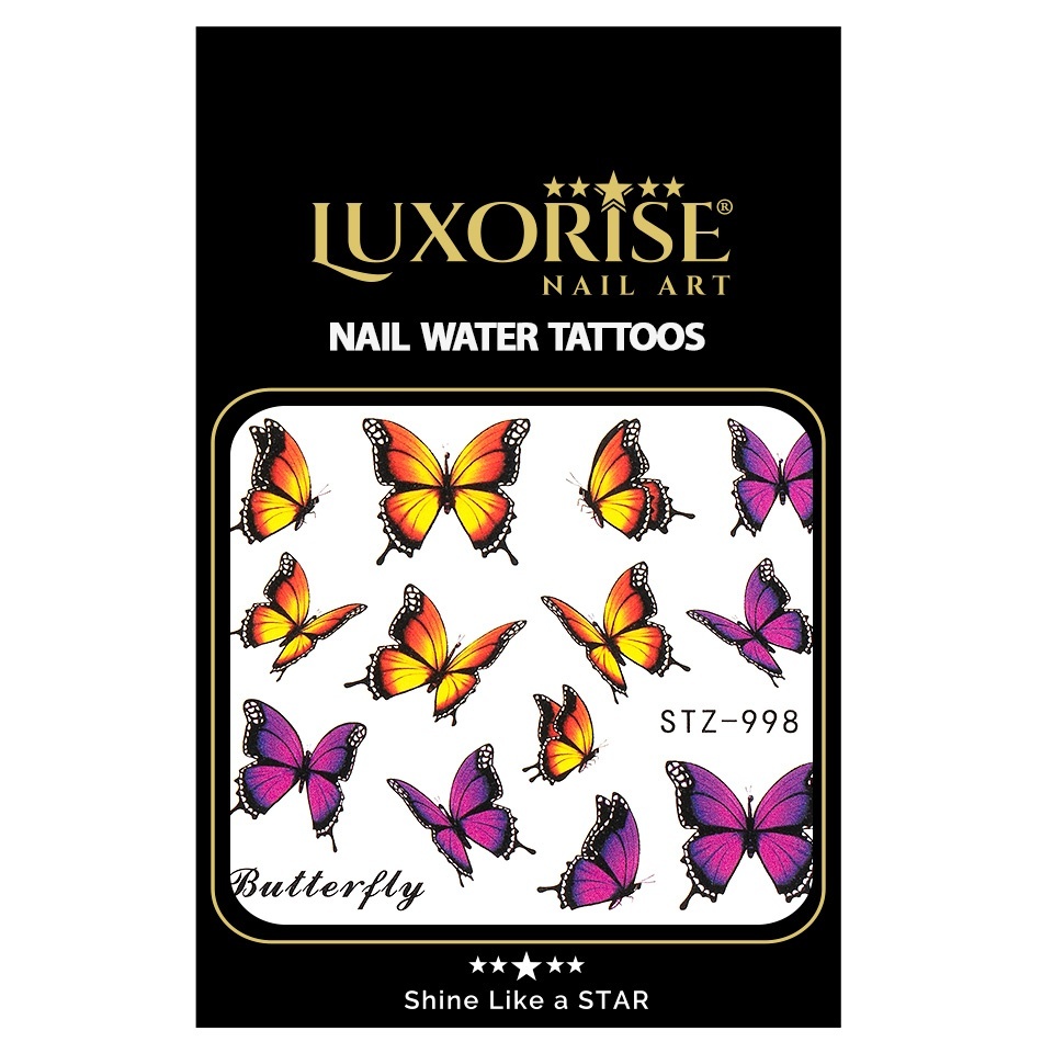 Tatuaj Unghii LUXORISE Butterfly Energy, STZ-998 - 2 | YEO
