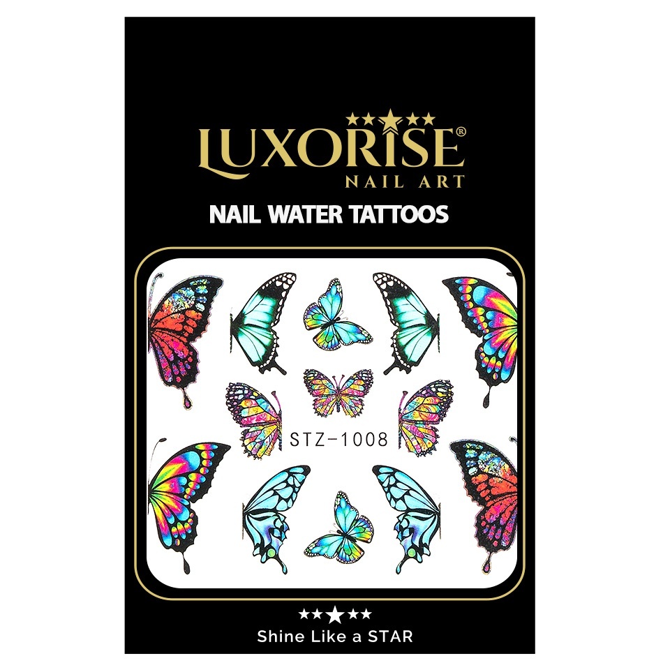 Tatuaj Unghii LUXORISE Butterfly Spell, STZ-1008 - 1 | YEO
