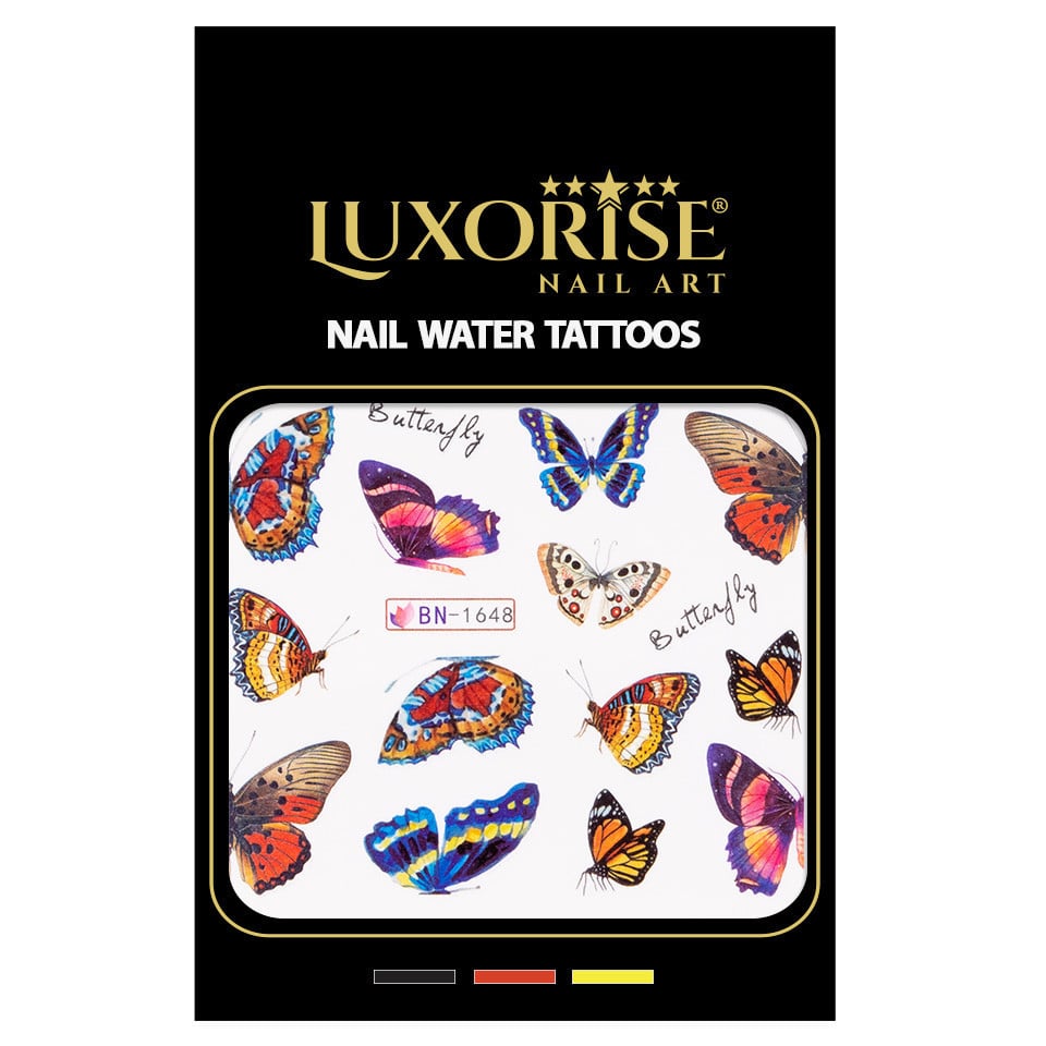 Tatuaj Unghii LUXORISE Butterfly Wonder, BN-1648 - 2 | YEO