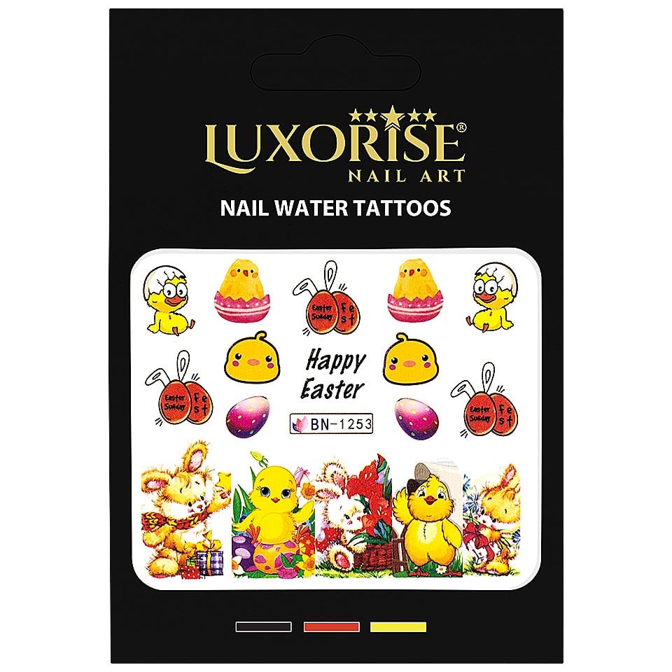 Tatuaj Unghii LUXORISE Easter Joy, BN-1253 - 1 | YEO