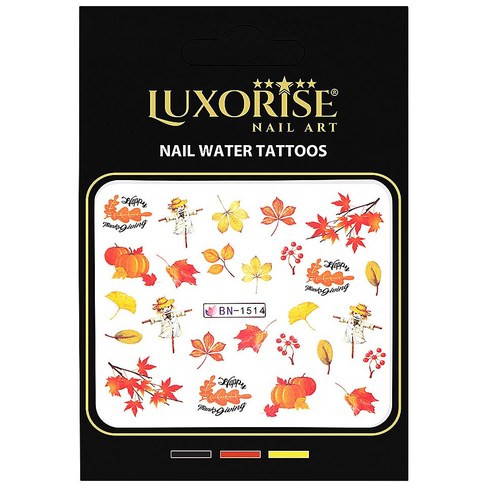 Tatuaj Unghii LUXORISE Fall Garden, BN-1514 - 1 | YEO