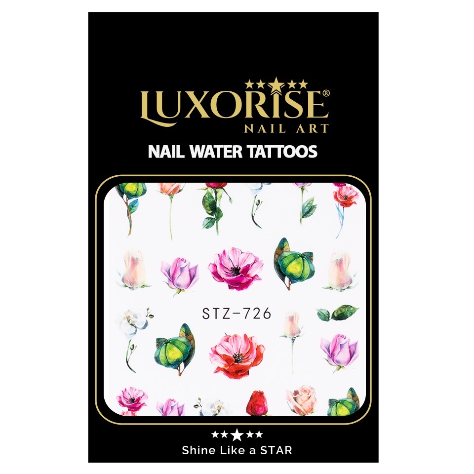 Tatuaj Unghii LUXORISE Flower Dream, STZ-726 - 1 | YEO