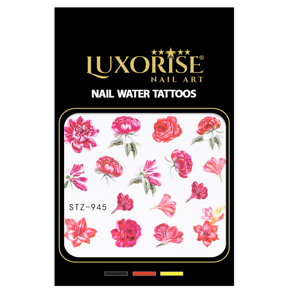 Tatuaj Unghii LUXORISE Flower Like, STZ-945 - 2 | YEO