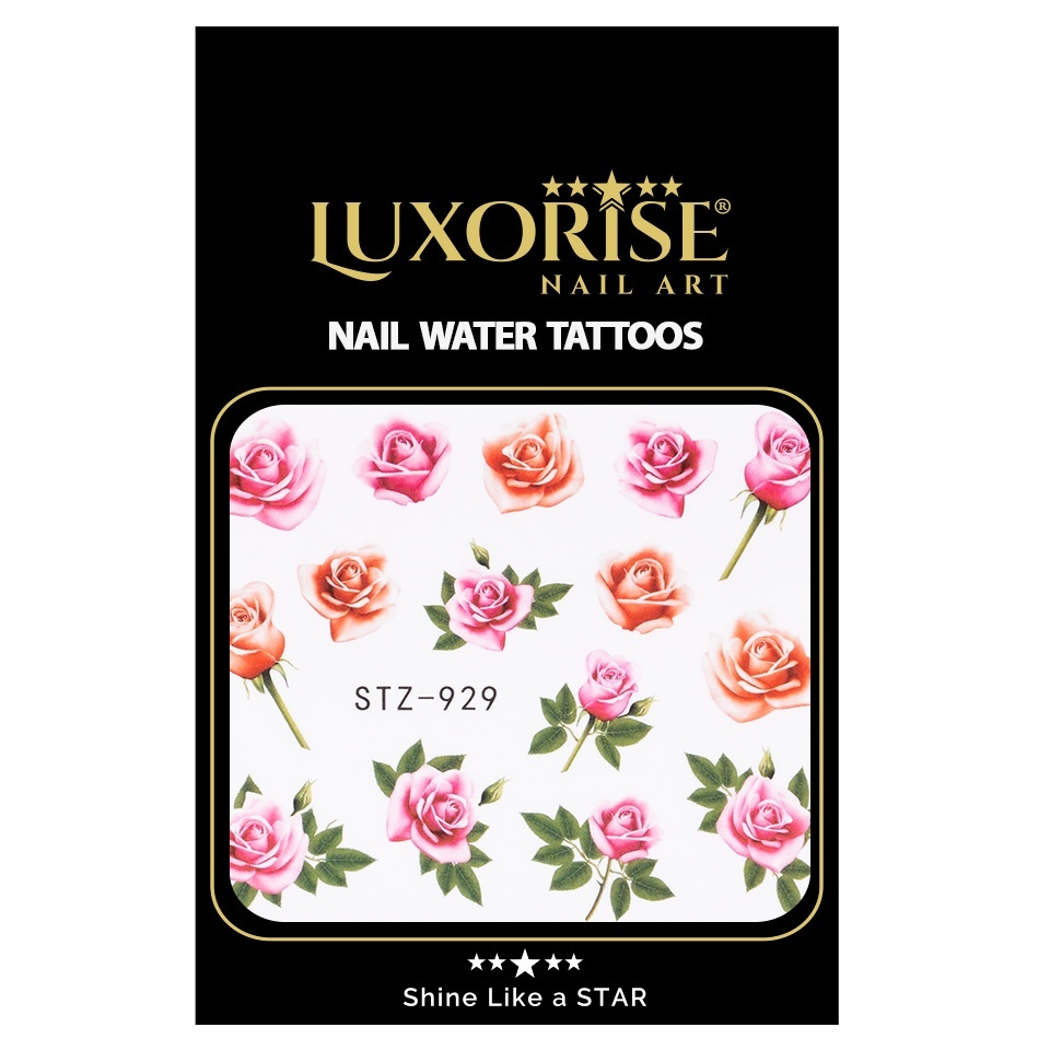 Tatuaj Unghii LUXORISE Flower Spin, STZ-929 - 1 | YEO