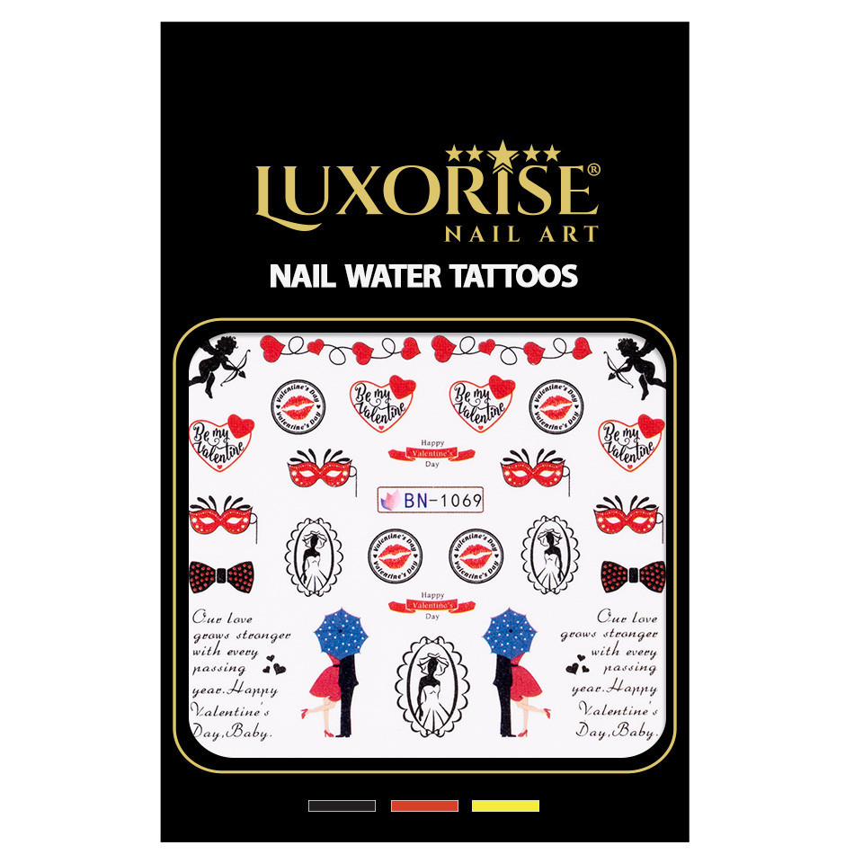 Tatuaj Unghii LUXORISE Love Game, BN-1069 - 1 | YEO