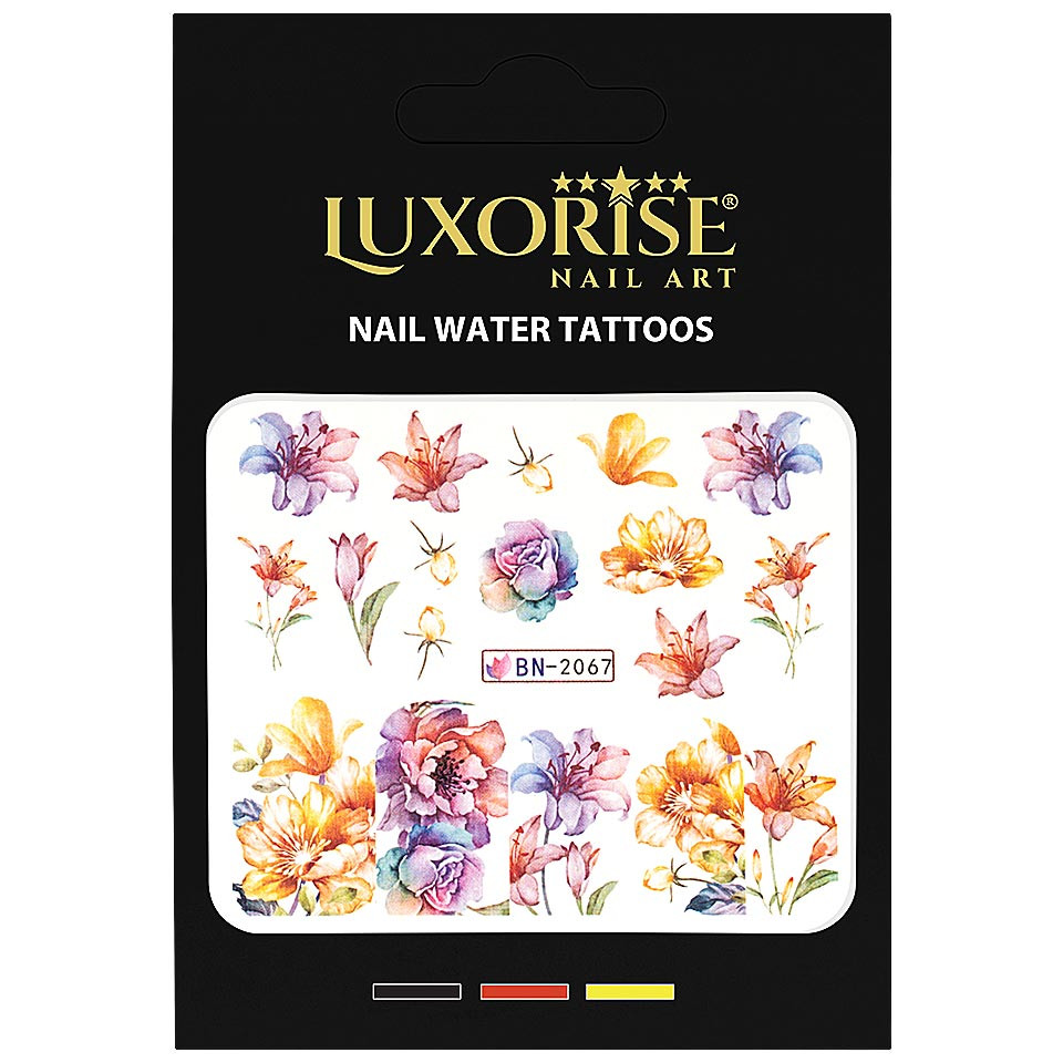 Tatuaj Unghii LUXORISE Magic Flower, BN-2067 - 1 | YEO