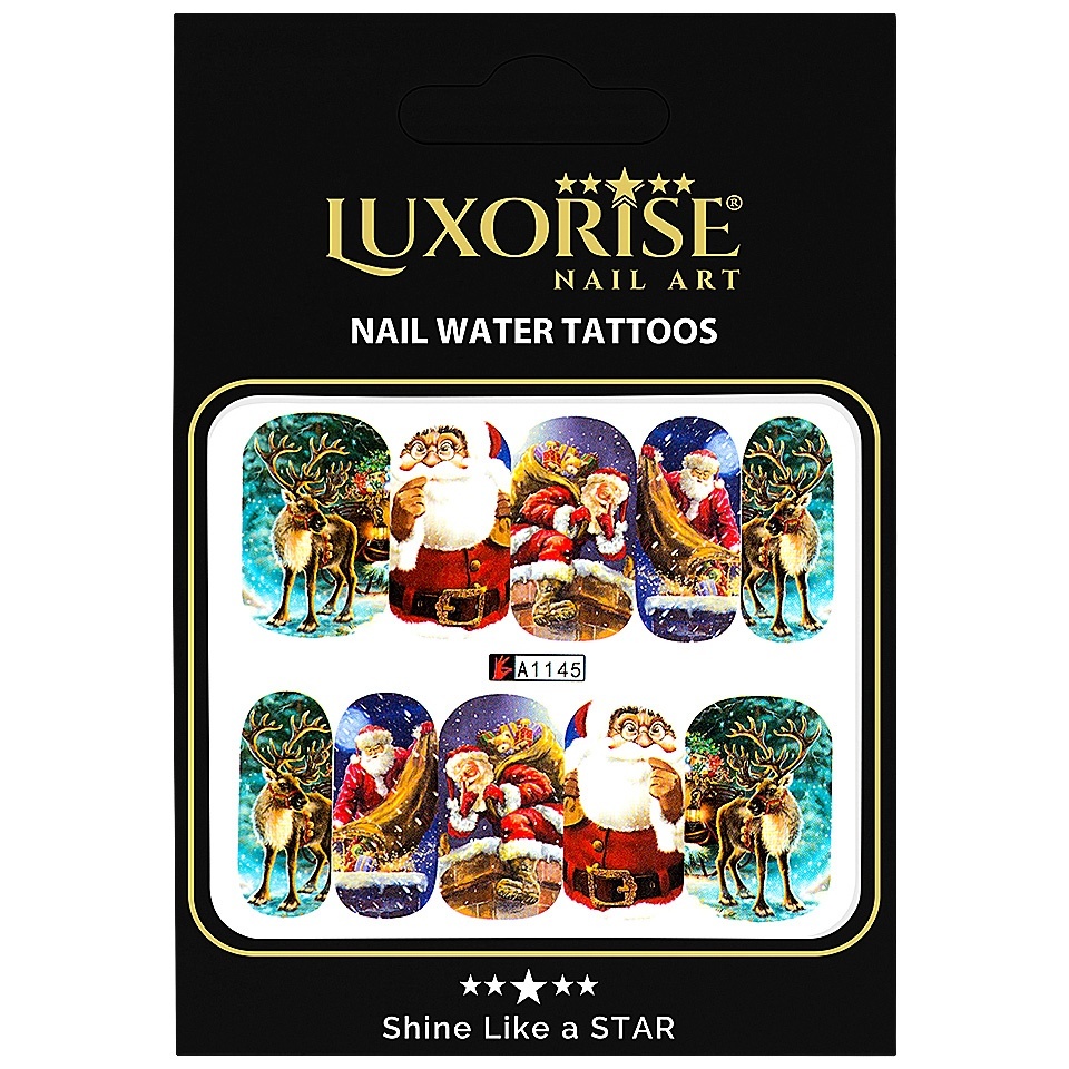 Tatuaj Unghii LUXORISE Santa & Co, A1145 - 2 | YEO