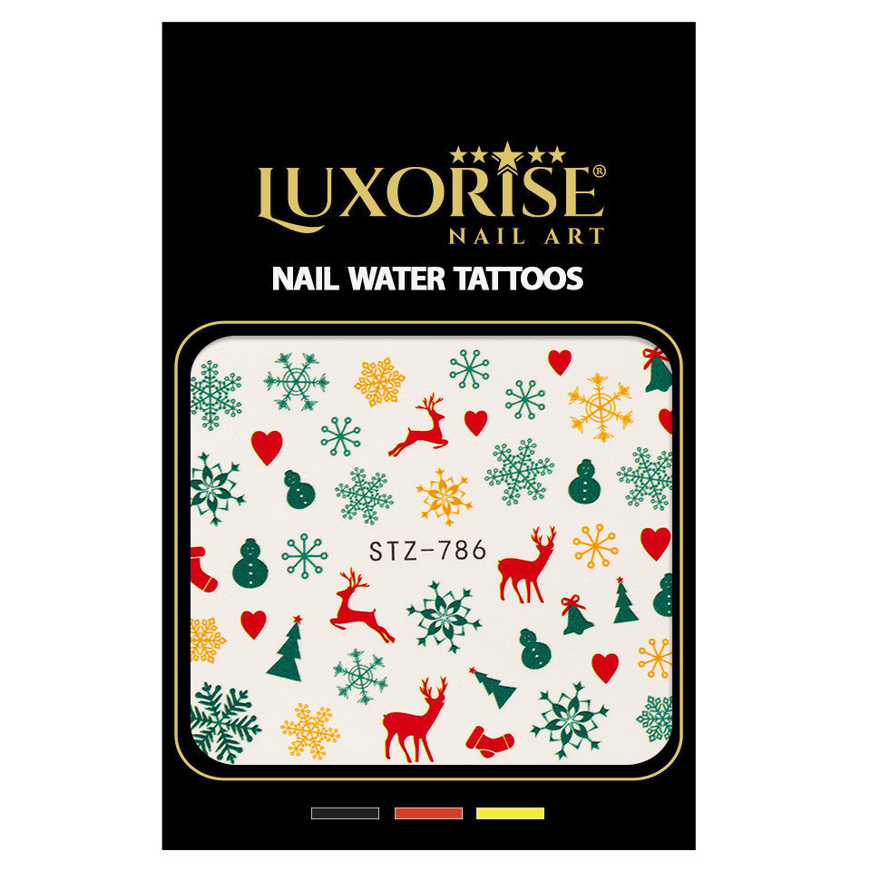 Tatuaj Unghii LUXORISE Winter Story, STZ-786 - 2 | YEO