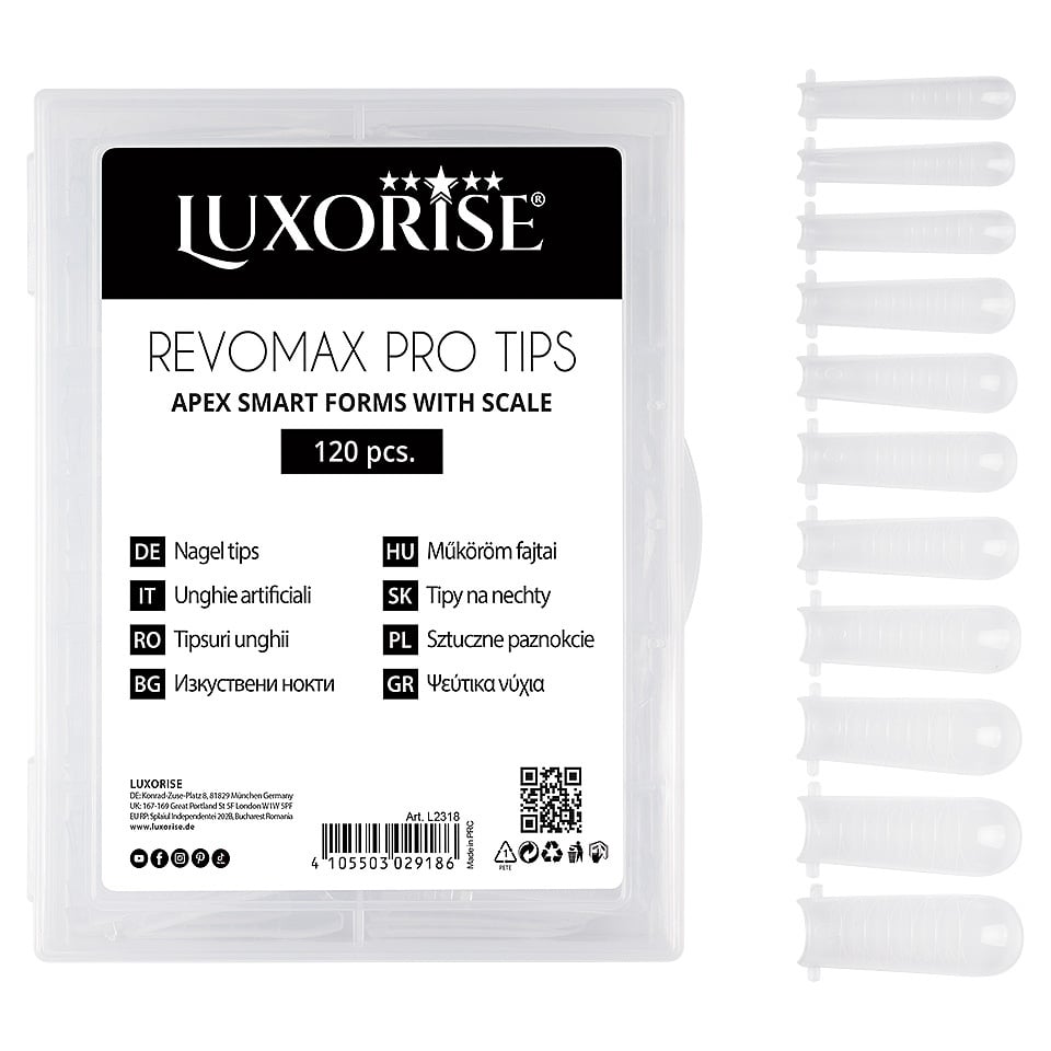 Tipsuri Reutilizabile REVOMAX PRO TIPS LUXORISE pentru constructie cu apex, 120 buc - 1 | YEO