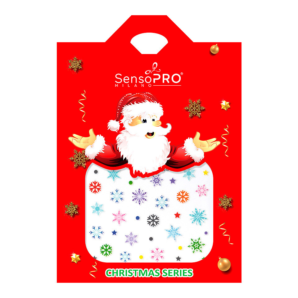 Abtibild Unghii SensoPRO Milano Christmas Wonderland Edition, QY-SD015 - 2 | YEO