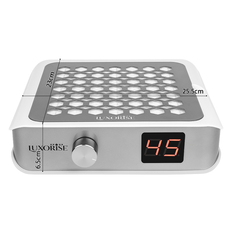 Aspirator Praf Unghii cu Display 60W Precision Elite - LUXORISE, Silver - 3 | YEO
