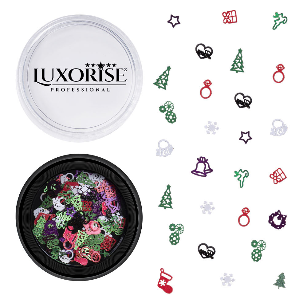 Decoratiuni Unghii LUXORISE, Christmas Joy - 1 | YEO