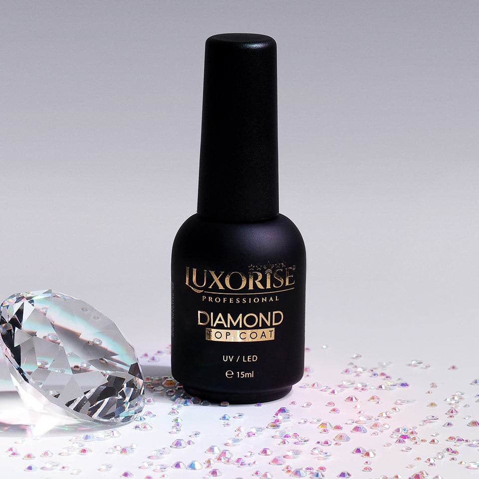 Diamond Top Coat LUXORISE, 15ml - 2 | YEO