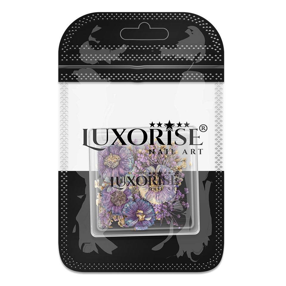 Flori Uscate Unghii LUXORISE - Heaven Garden - 1 | YEO