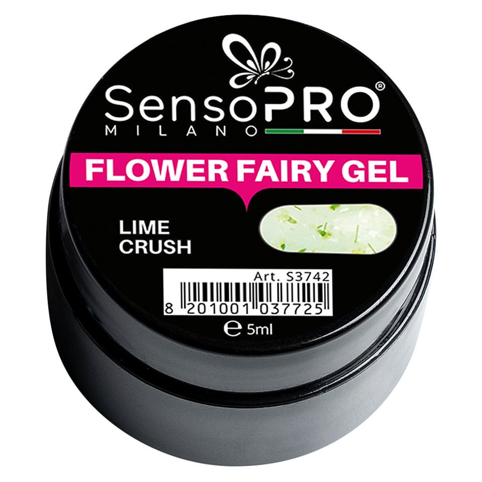 Flower Fairy Gel UV SensoPRO Milano - Lime Crush 5ml - 2 | YEO