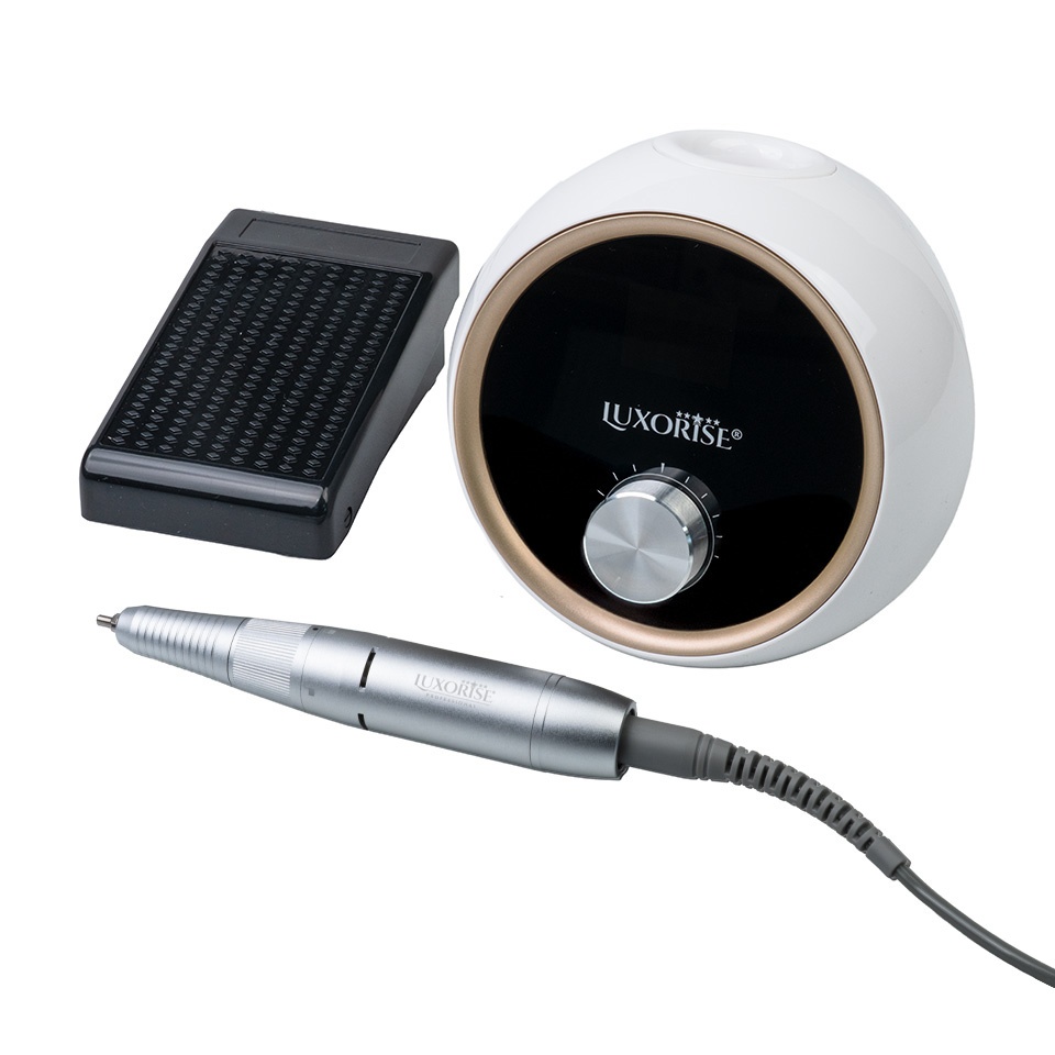 Freza Unghii GlamPrecision PRO 30.000 RPM - LUXORISE, White - 1 | YEO
