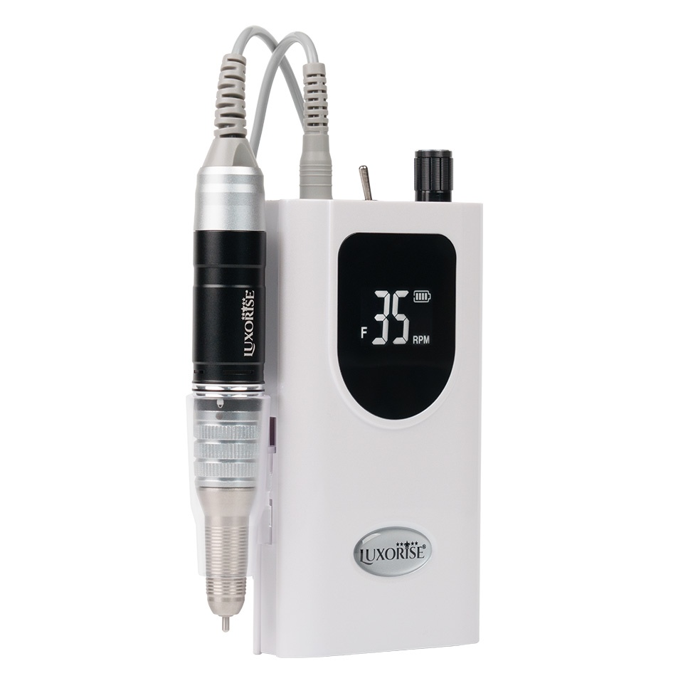 Freza Unghii Portabila StarMotion PRO 35.000 RPM - LUXORISE, White
