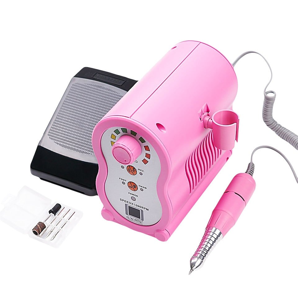 Freza Unghii Profesionala XPERT Ultra - LUXORISE , 35.000 RPM, Pink - 1 | YEO