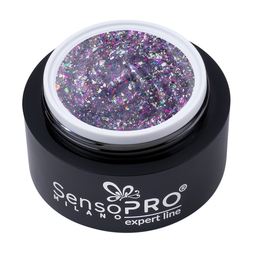 Gel Colorat SensoPRO Milano Expert Line - Frosted Sequin 5ml - 1 | YEO