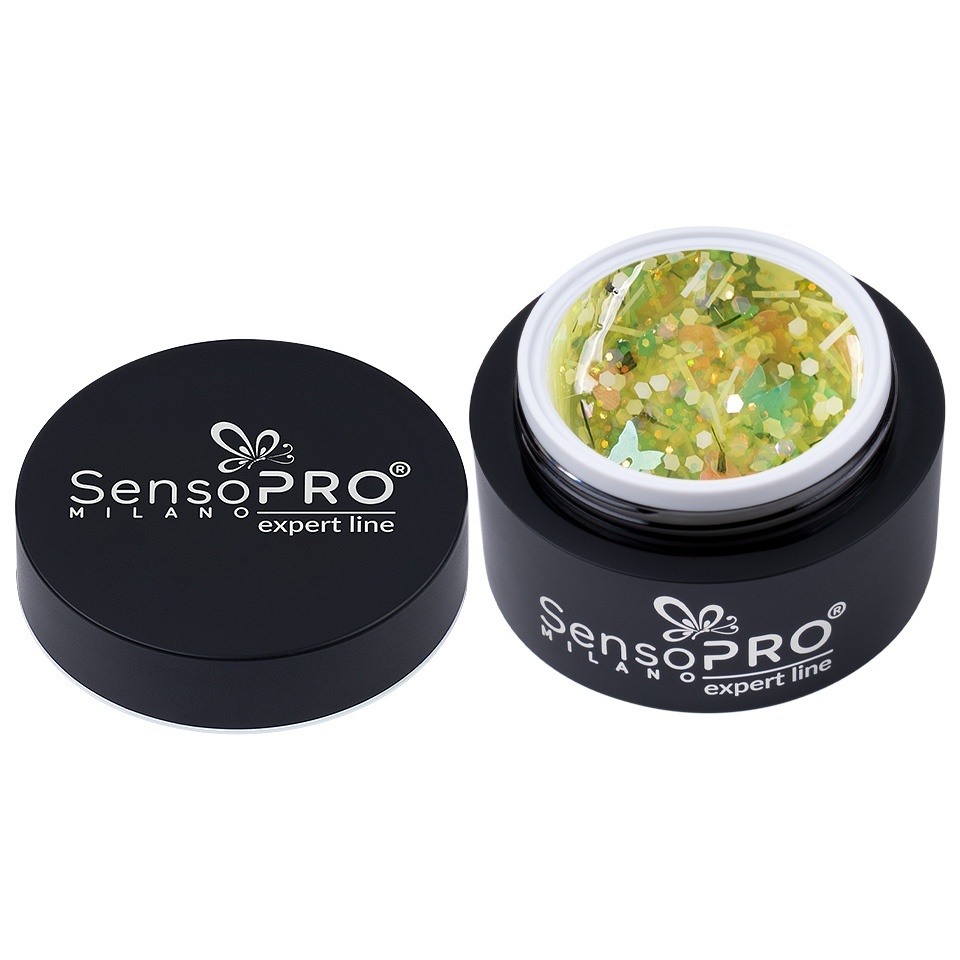 Gel Colorat UV Bloom Dream SensoPRO Milano Expert Line-Citrus Sugar 5 ml - 2 | YEO
