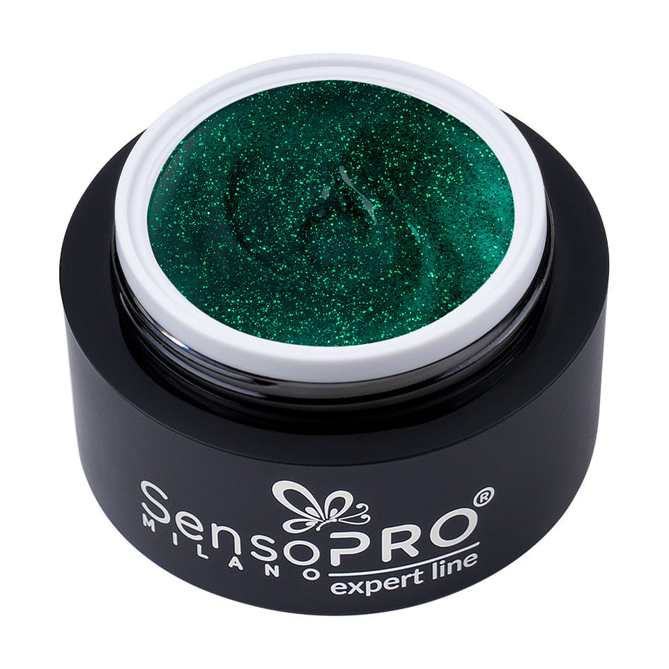 Gel Colorat UV SensoPRO Milano Expert Line - Enchanted Emerald 5ml - 1 | YEO