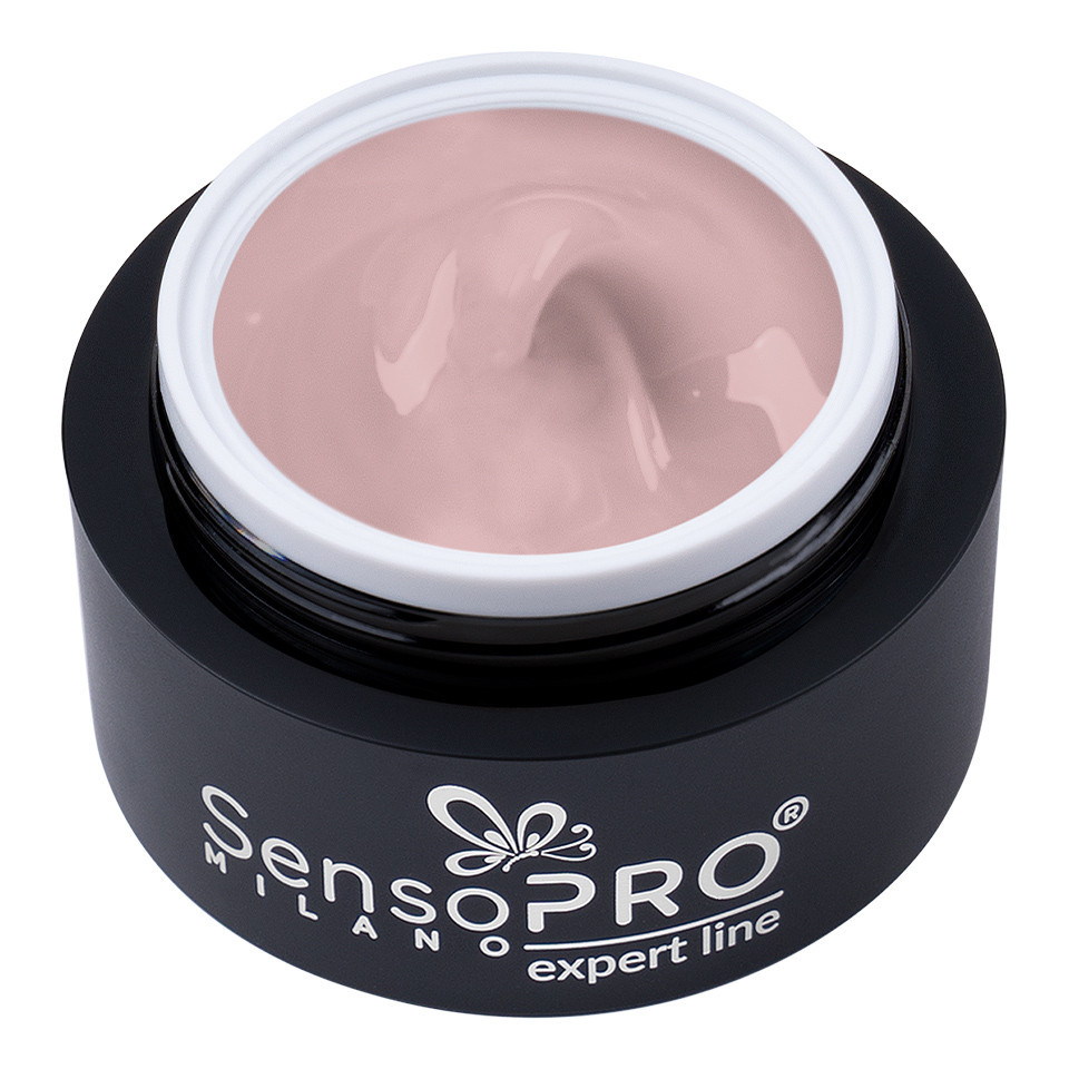 Gel Constructie Unghii Expert Line SensoPRO Milano - Nude Rose 15ml