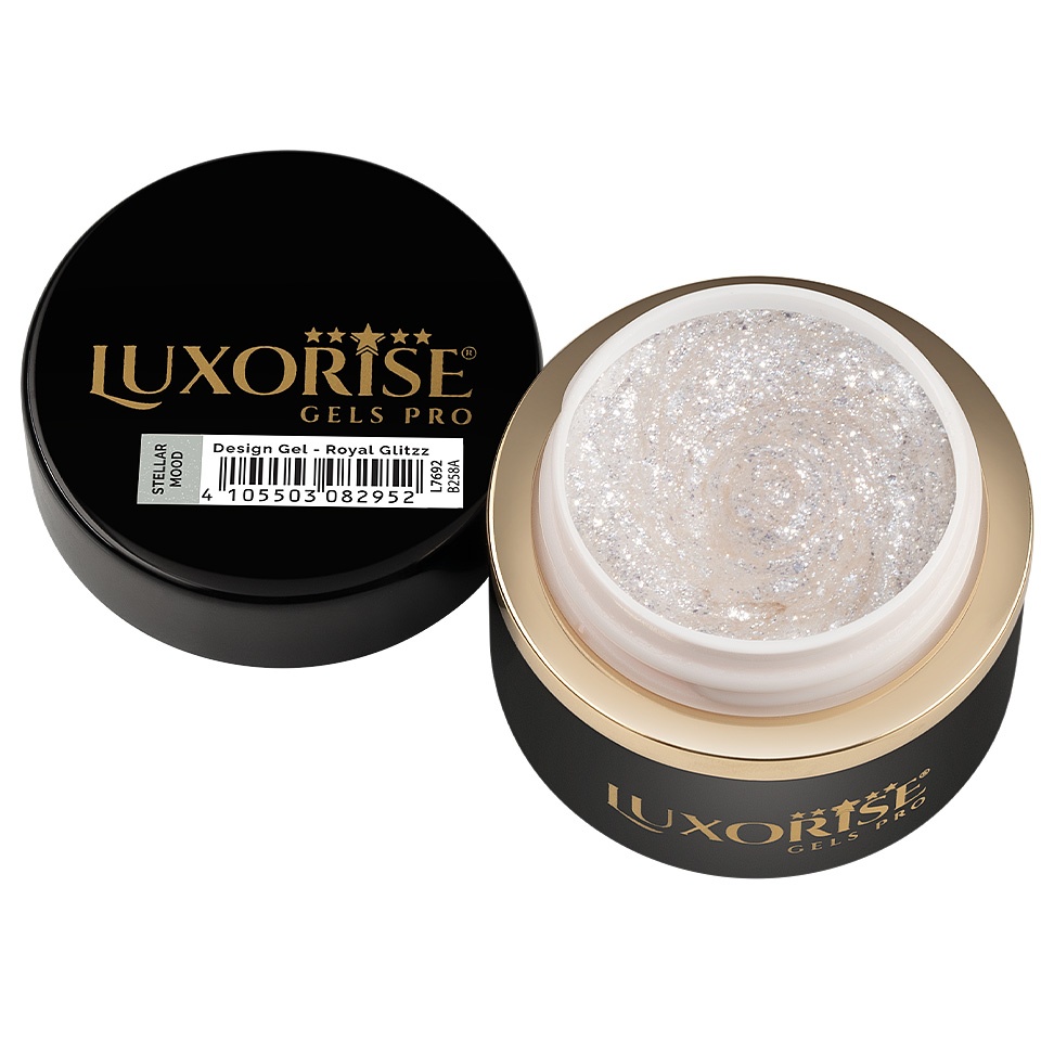 Gel Design 3D LUXORISE - Royal Glitz, Stellar Mood 5ml - 1 | YEO