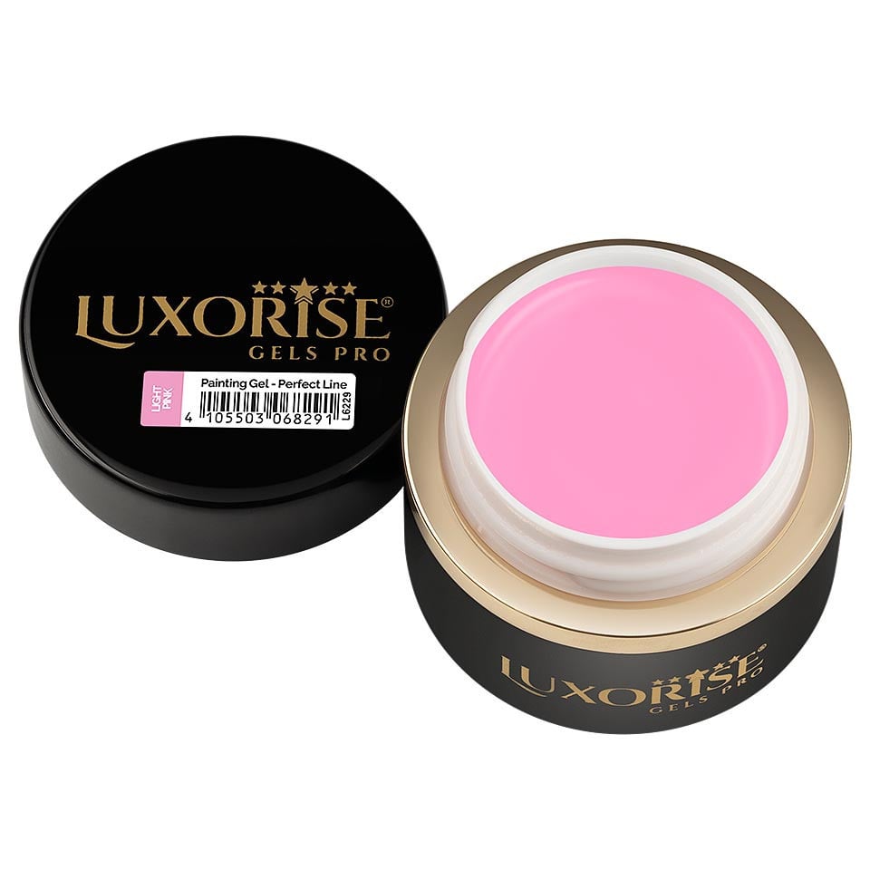 Gel Pictura Unghii LUXORISE Perfect Line - Light Pink, 5ml - 2 | YEO