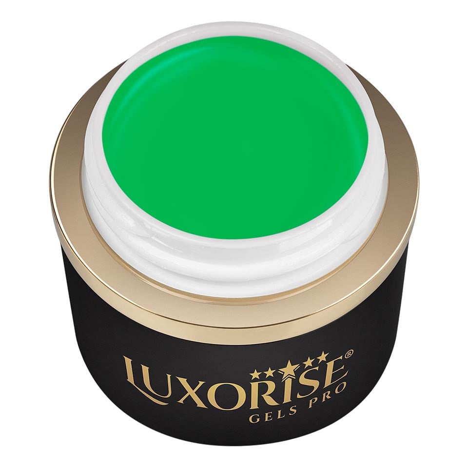 Gel Pictura Unghii LUXORISE Perfect Line - Neon Green, 5ml - 1 | YEO