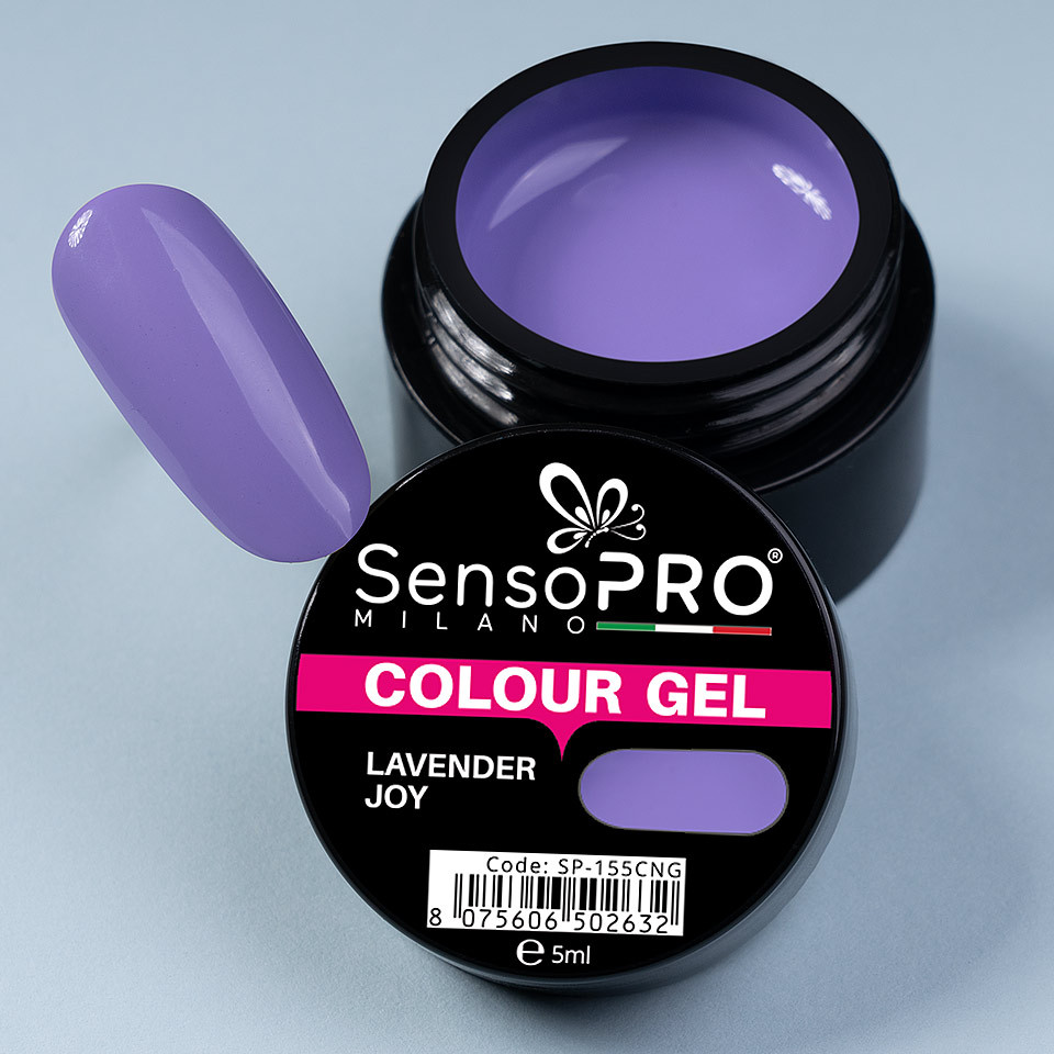 Gel UV Colorat Lavender Joy 5ml, SensoPRO Milano - 3 | YEO