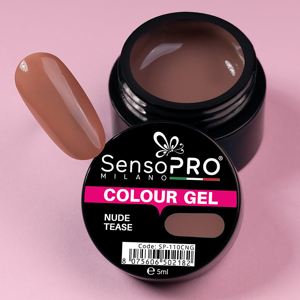 Gel UV Colorat Nude Tease 5ml, SensoPRO Milano - 3 | YEO