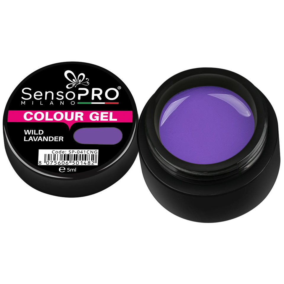 Gel UV Colorat Wild Lavander 5ml, SensoPRO Milano